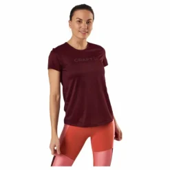Core Essence SS Mesh Tee Red