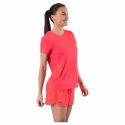 Core Essence SS Mesh Tee Pink