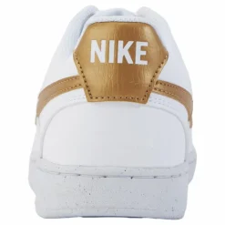 Court Vision Low Next Nature Women's Shoes WHITE/METALLIC GOLD-WHITE