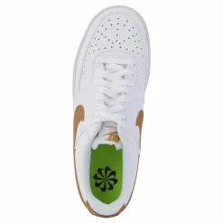 Court Vision Low Next Nature Women's Shoes WHITE/METALLIC GOLD-WHITE