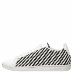 CourtsetT W Woven White/Black