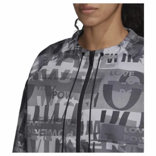 Cover Up Jacket Black/Grey