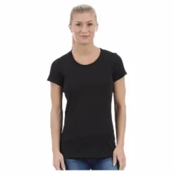 Crew-Neck Relaxed Black