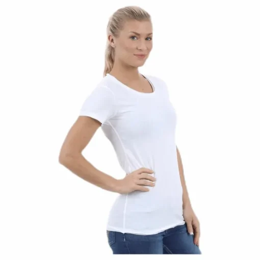 Crew-Neck Relaxed White