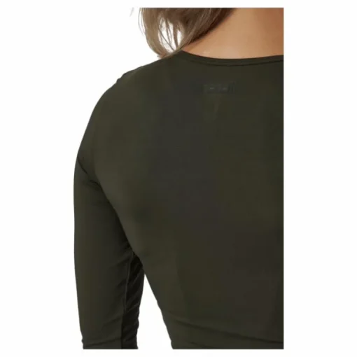 Crop Long Sleeve Forest Green
