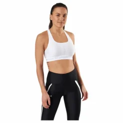 Crossback Mid Bra White