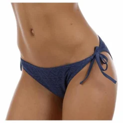 Daisy Crochet Tie Tanga Blue