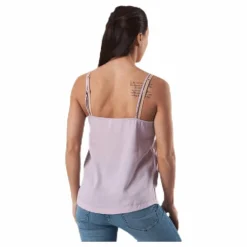 Debbie Singlet Wvn Pink