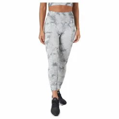 Define Seamless Tie Dye Tights Grey Melange