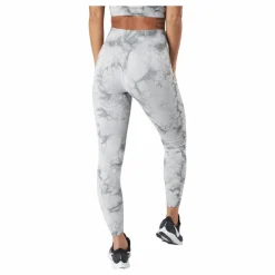 Define Seamless Tie Dye Tights Grey Melange