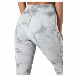 Define Seamless Tie Dye Tights Grey Melange