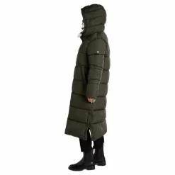Deyna Reco Coat Dark Olive