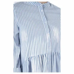 Ditte Life Stripe 3/4 Dress W White