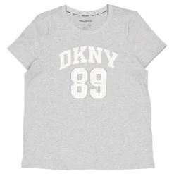 Dkny 89 Lg Crew Nk T Pgh/eggnog