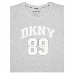 Dkny 89 Lg Crew Nk T Pgh/eggnog