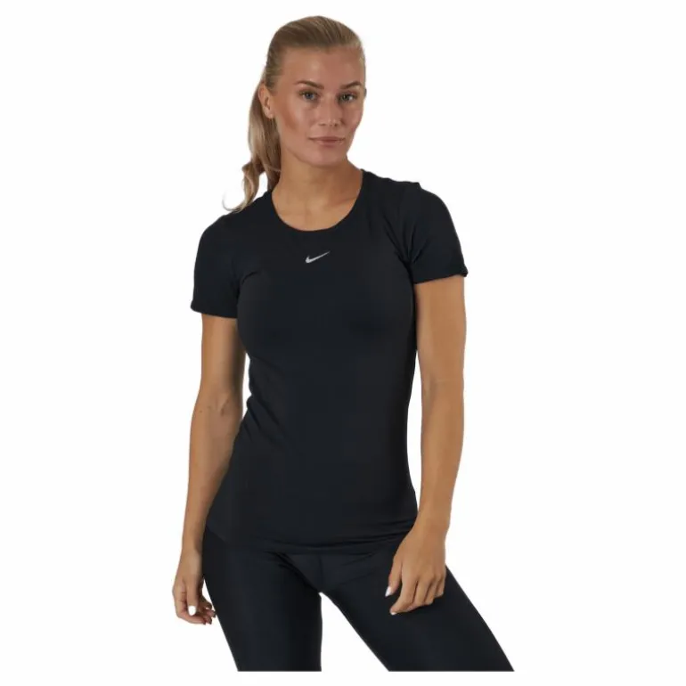 Dri-FIT ADV Aura Women's Slim-Fit Short-Sleeve Top BLACK/REFLECTIVE SILV