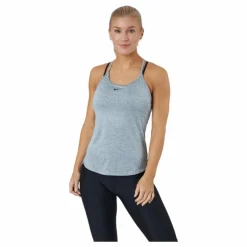 Dri-FIT One Elastika Women's Standard Fit Tank PARTICLE GREY/HTR/BLACK