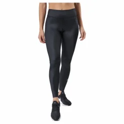 Dri-FIT One Women's Mid-Rise Shine Leggings BLACK/WHITE