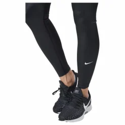 Dri-FIT One Women's Mid-Rise Shine Leggings BLACK/WHITE