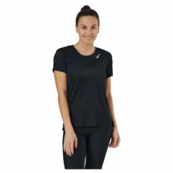 Dri-FIT Race Women's Short-Sleeve Running Top BLACK/REFLECTIVE SILV