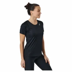 Dri-FIT Race Women's Short-Sleeve Running Top BLACK/REFLECTIVE SILV