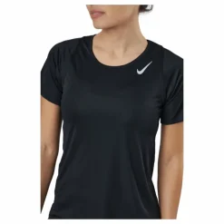 Dri-FIT Race Women's Short-Sleeve Running Top BLACK/REFLECTIVE SILV