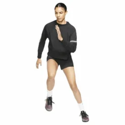 Dry Get Fit Fleece Crew White/Black
