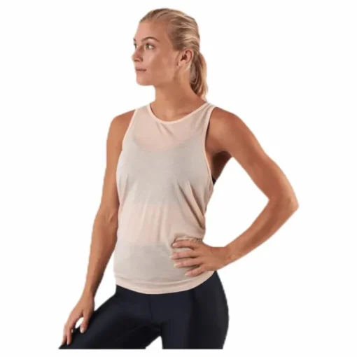 Ease Crossback Tank Beige