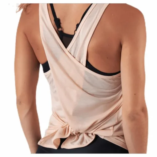 Ease Crossback Tank Beige