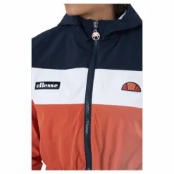 El Sambry Crop Track Top Orange