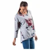 Elcos 4/5 Aop Top Jrs Grey