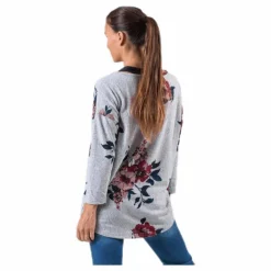 Elcos 4/5 Aop Top Jrs Grey