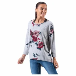 Elcos 4/5 Aop Top Jrs Grey