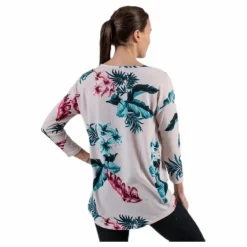 Elcos 4/5 Aop Top Jrs Pink