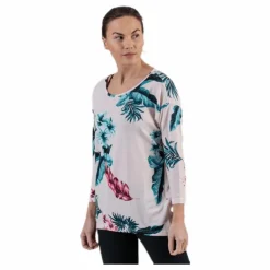 Elcos 4/5 Aop Top Jrs Pink