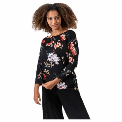 Elcos 4/5 Aop Top Patterned/Black