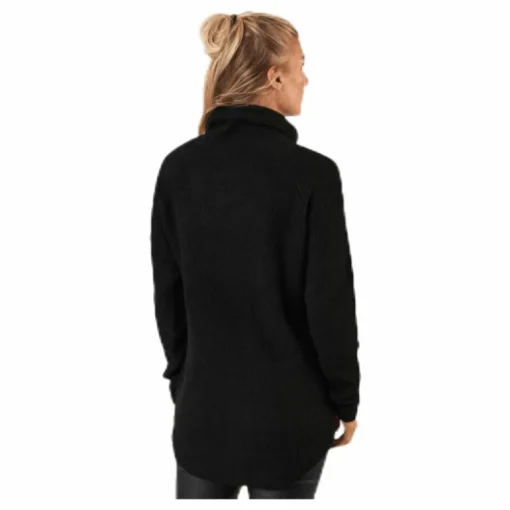 Ellen Ls Long Knit Black