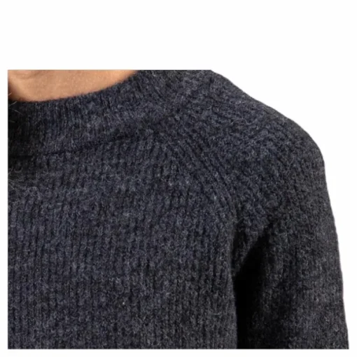 Ellen Ls O-Neck Knit Grey