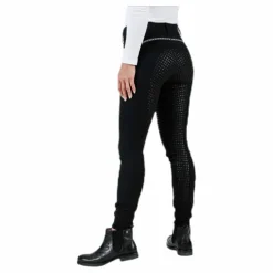 Emily Riding Pants w. Silicon Black