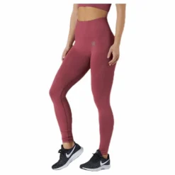 Erica Seamless Tights Pink/Red