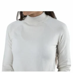 Esera Ls High Neck Knit White