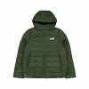 Ess Hooded Padded Jacket Myrtle