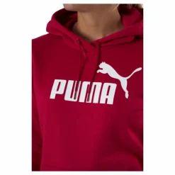 Ess Logo Hoodie Fl (s) Persian Red
