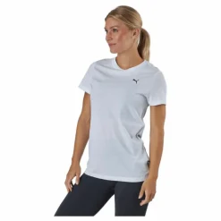 Ess Small Logo Tee Puma White-cat