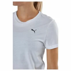 Ess Small Logo Tee Puma White-cat