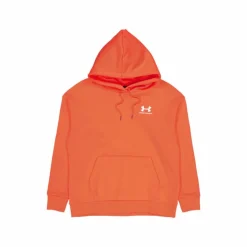Essential Fleece Hoodie Venom Red
