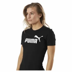 Essential Slim Tee Dress Black