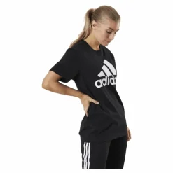 Essentials Boyfriend T-Shirt Black / White