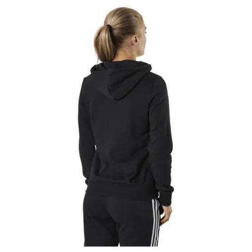 Essentials Full-Zip Hoodie Black / White