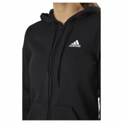 Essentials Full-Zip Hoodie Black / White